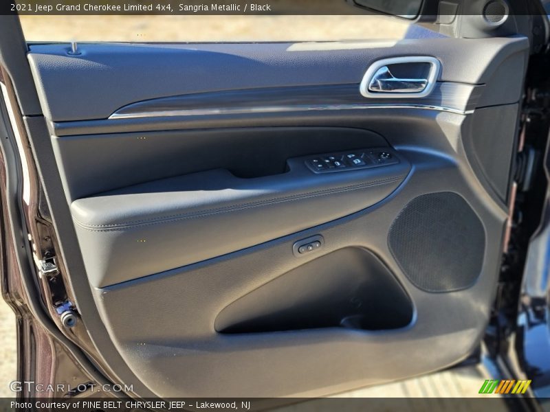 Sangria Metallic / Black 2021 Jeep Grand Cherokee Limited 4x4