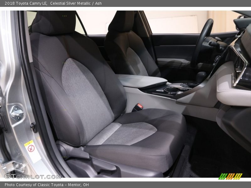 Celestial Silver Metallic / Ash 2018 Toyota Camry LE