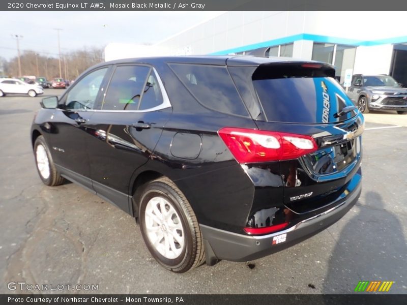 Mosaic Black Metallic / Ash Gray 2020 Chevrolet Equinox LT AWD