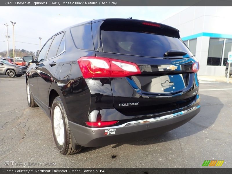 Mosaic Black Metallic / Ash Gray 2020 Chevrolet Equinox LT AWD