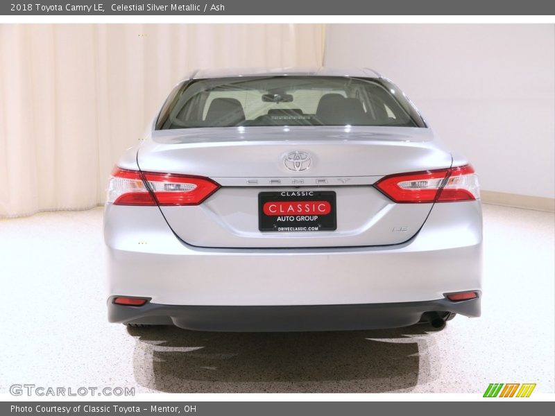 Celestial Silver Metallic / Ash 2018 Toyota Camry LE