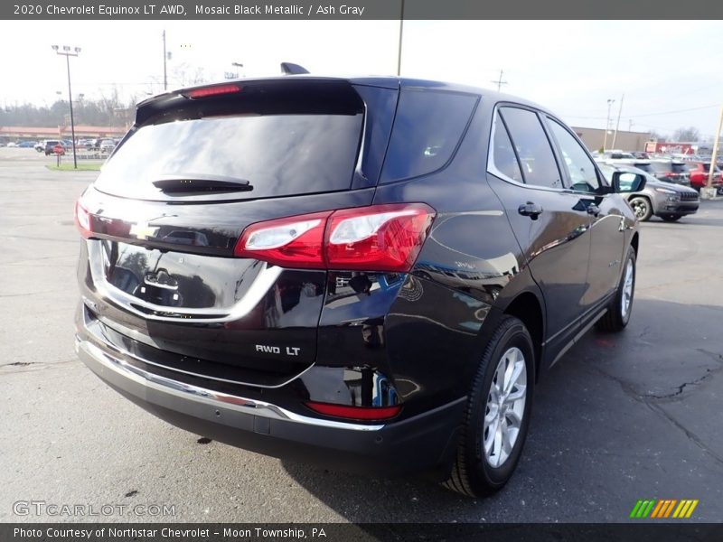Mosaic Black Metallic / Ash Gray 2020 Chevrolet Equinox LT AWD