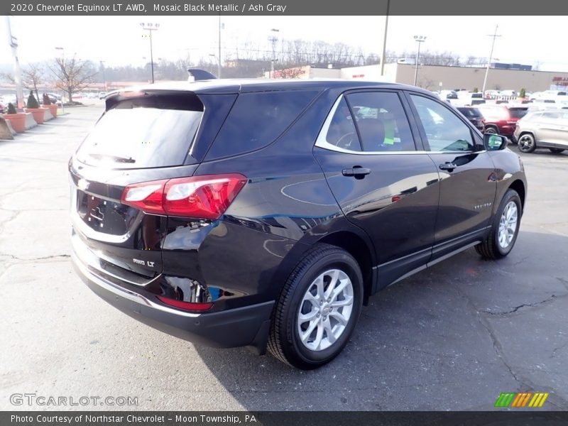 Mosaic Black Metallic / Ash Gray 2020 Chevrolet Equinox LT AWD
