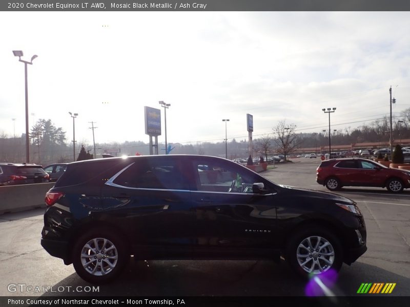 Mosaic Black Metallic / Ash Gray 2020 Chevrolet Equinox LT AWD