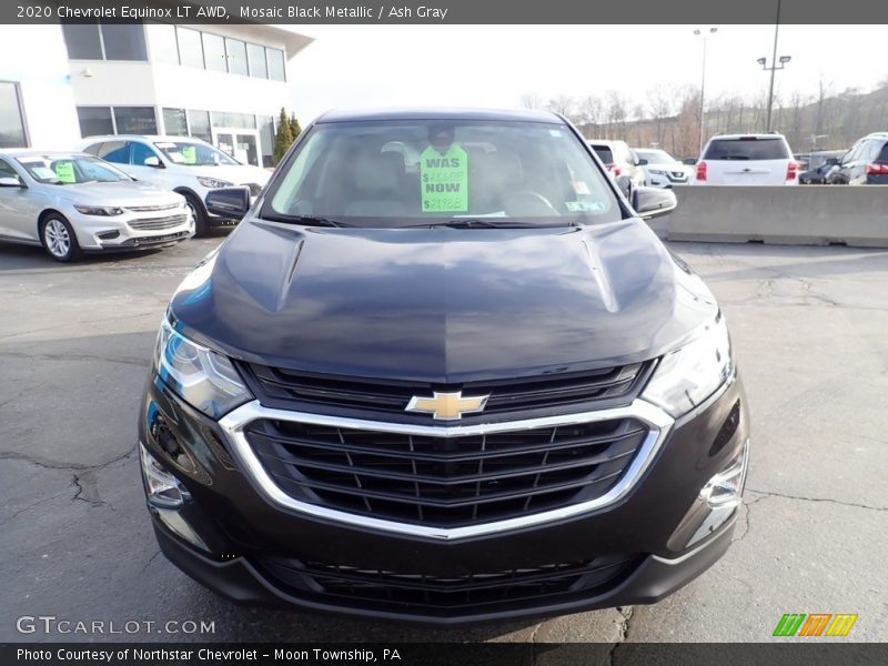 Mosaic Black Metallic / Ash Gray 2020 Chevrolet Equinox LT AWD