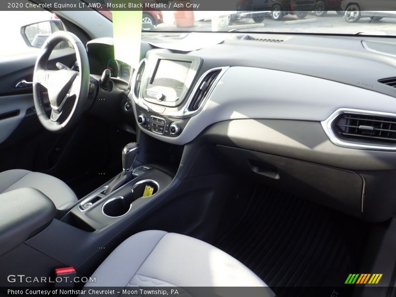 Mosaic Black Metallic / Ash Gray 2020 Chevrolet Equinox LT AWD