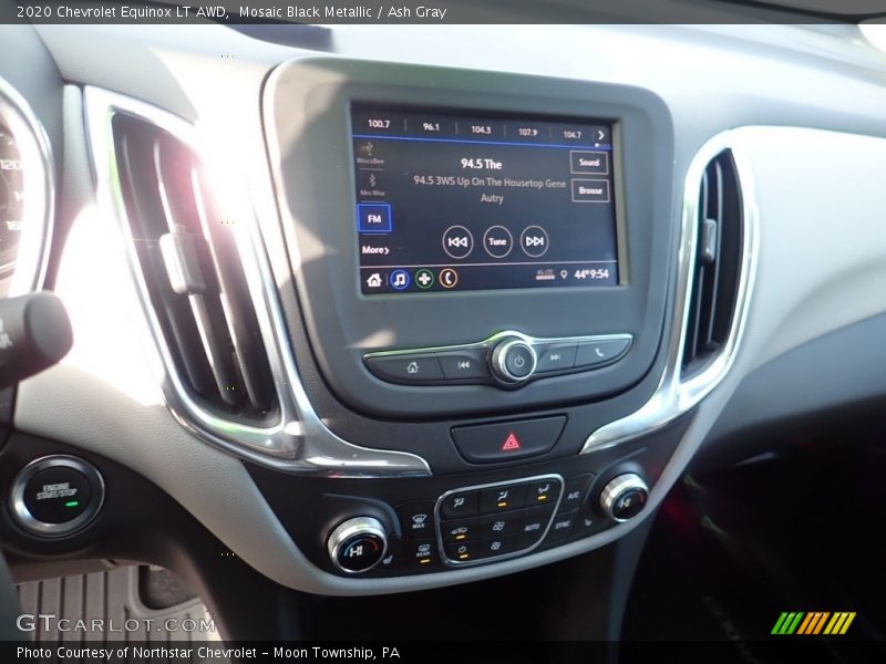 Mosaic Black Metallic / Ash Gray 2020 Chevrolet Equinox LT AWD