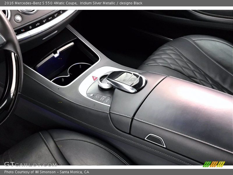 Iridium Silver Metallic / designo Black 2016 Mercedes-Benz S 550 4Matic Coupe