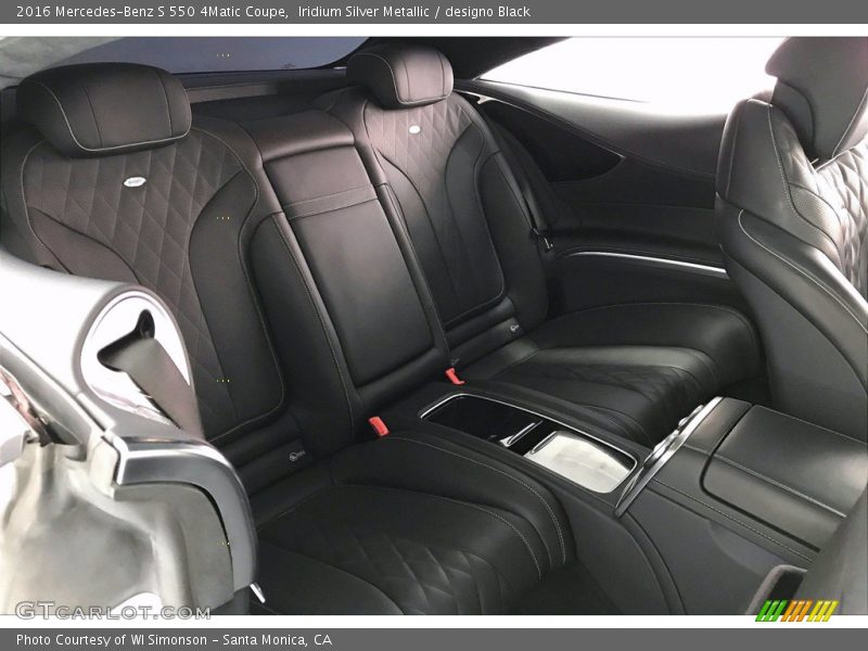 Iridium Silver Metallic / designo Black 2016 Mercedes-Benz S 550 4Matic Coupe