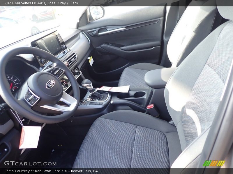 Steel Gray / Black 2021 Kia Seltos LX AWD