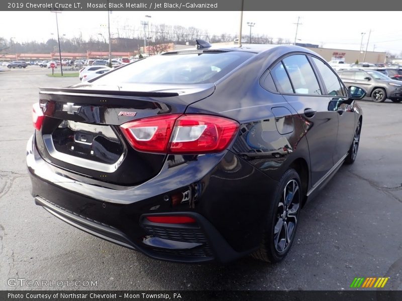 Mosaic Black Metallic / Jet Black/­Galvanized 2019 Chevrolet Cruze LT