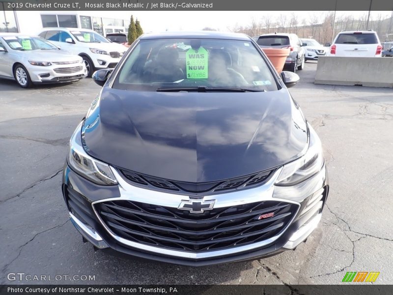 Mosaic Black Metallic / Jet Black/­Galvanized 2019 Chevrolet Cruze LT