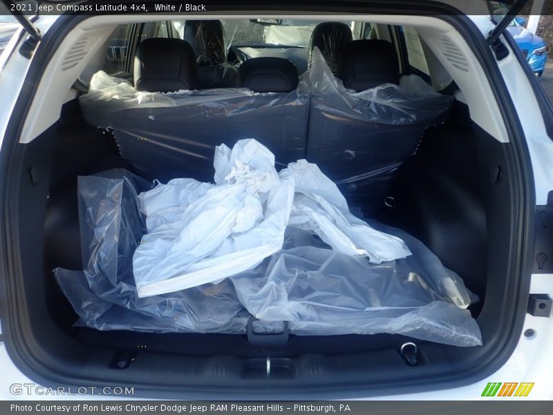 White / Black 2021 Jeep Compass Latitude 4x4