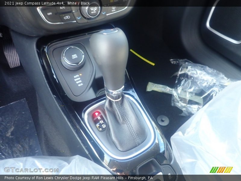 White / Black 2021 Jeep Compass Latitude 4x4