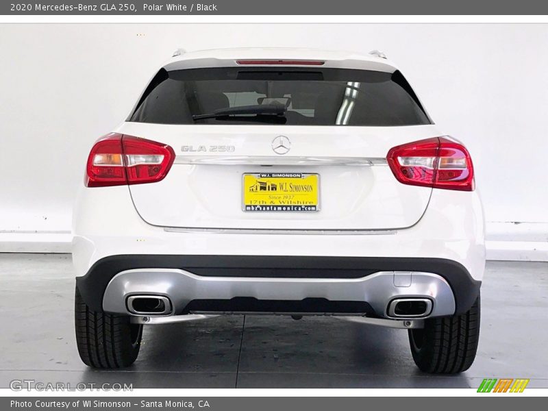 Polar White / Black 2020 Mercedes-Benz GLA 250