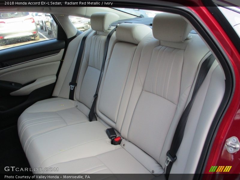 Radiant Red Metallic / Ivory 2018 Honda Accord EX-L Sedan