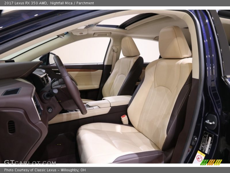 Nightfall Mica / Parchment 2017 Lexus RX 350 AWD