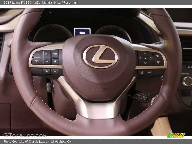Nightfall Mica / Parchment 2017 Lexus RX 350 AWD