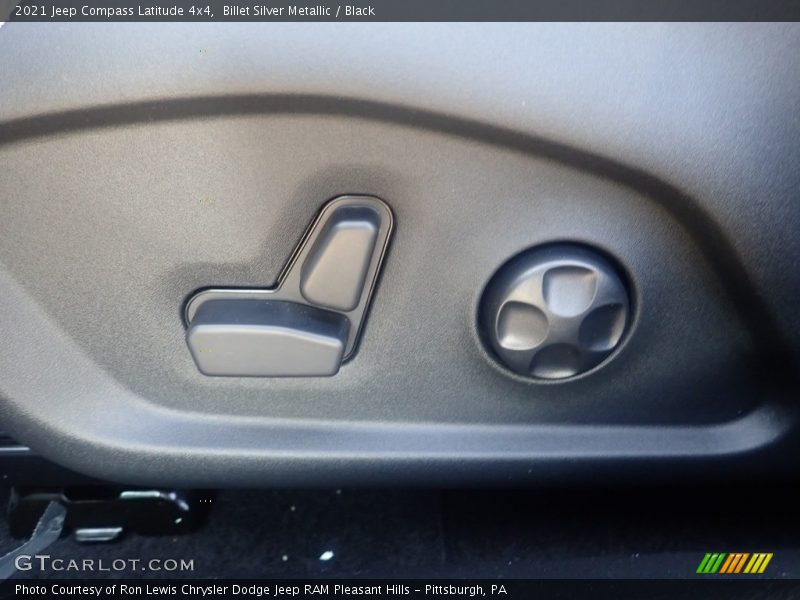 Billet Silver Metallic / Black 2021 Jeep Compass Latitude 4x4