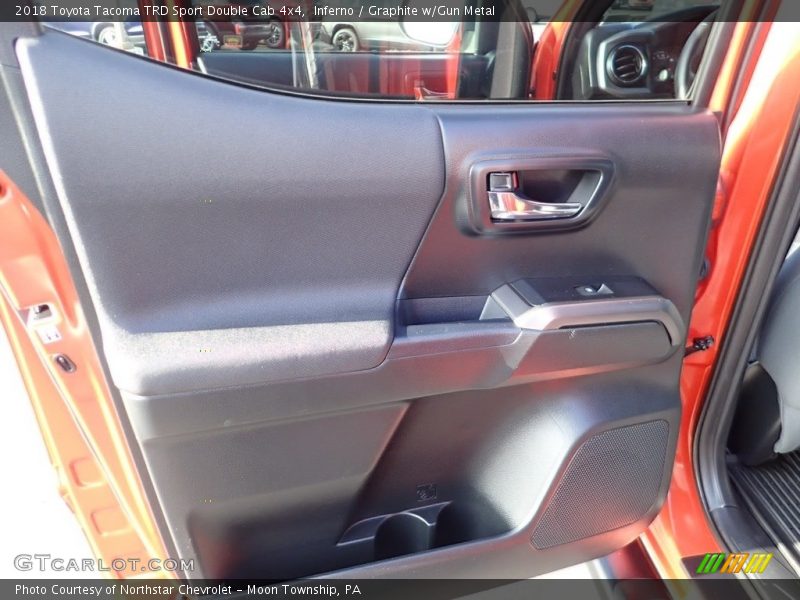 Inferno / Graphite w/Gun Metal 2018 Toyota Tacoma TRD Sport Double Cab 4x4
