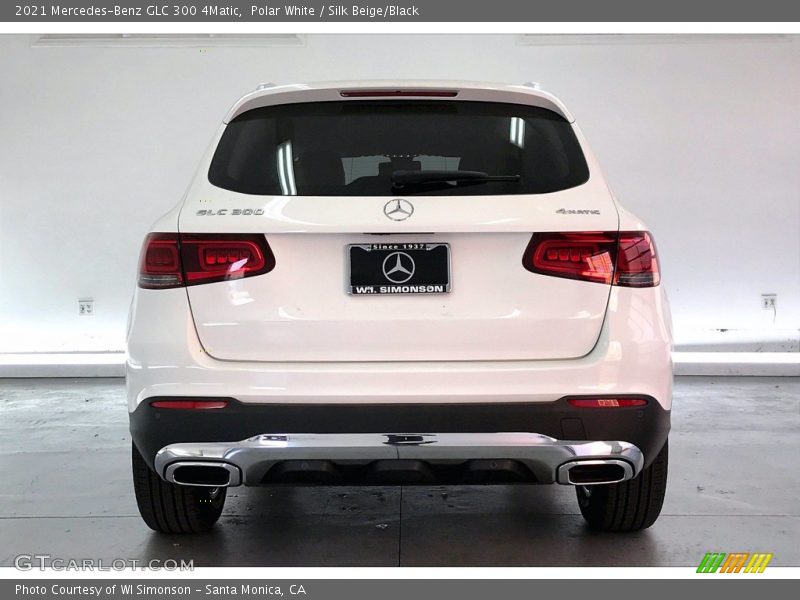 Polar White / Silk Beige/Black 2021 Mercedes-Benz GLC 300 4Matic