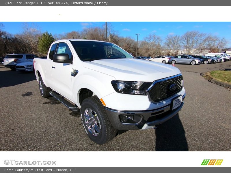 Oxford White / Ebony 2020 Ford Ranger XLT SuperCab 4x4