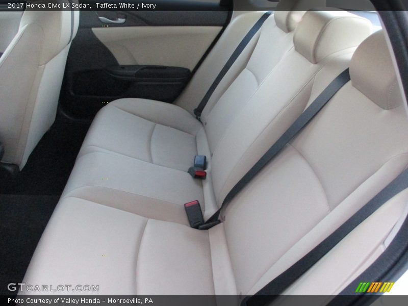 Taffeta White / Ivory 2017 Honda Civic LX Sedan