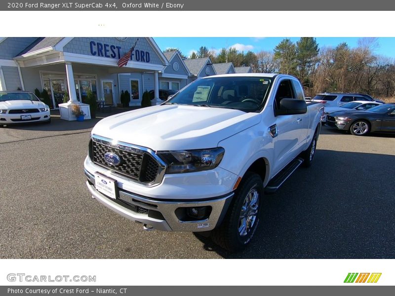 Oxford White / Ebony 2020 Ford Ranger XLT SuperCab 4x4