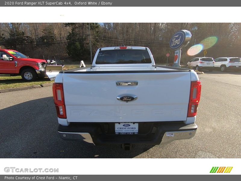 Oxford White / Ebony 2020 Ford Ranger XLT SuperCab 4x4
