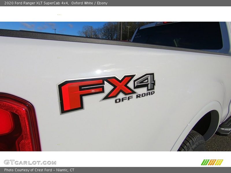 Oxford White / Ebony 2020 Ford Ranger XLT SuperCab 4x4