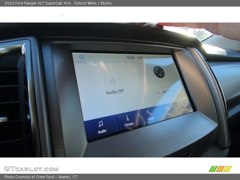 Oxford White / Ebony 2020 Ford Ranger XLT SuperCab 4x4