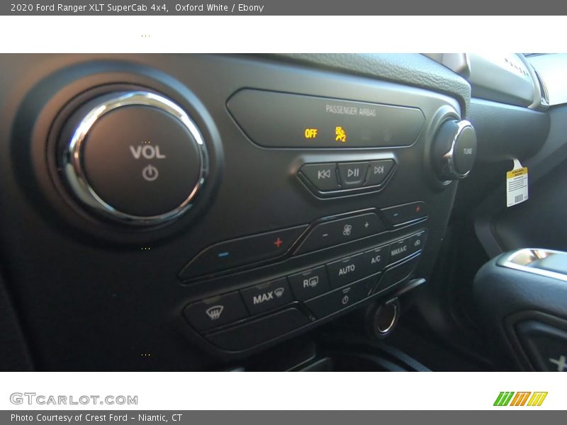 Oxford White / Ebony 2020 Ford Ranger XLT SuperCab 4x4