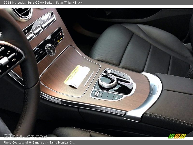 Polar White / Black 2021 Mercedes-Benz C 300 Sedan