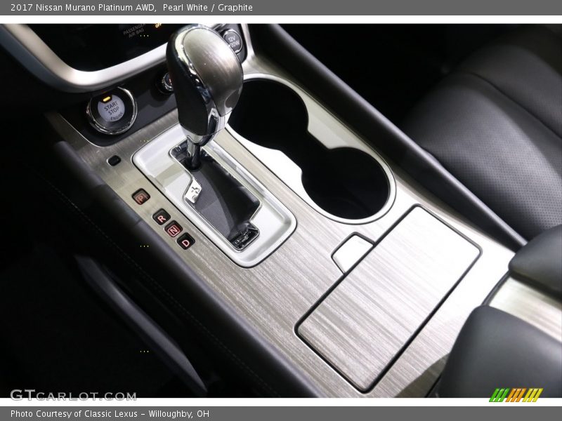 Pearl White / Graphite 2017 Nissan Murano Platinum AWD