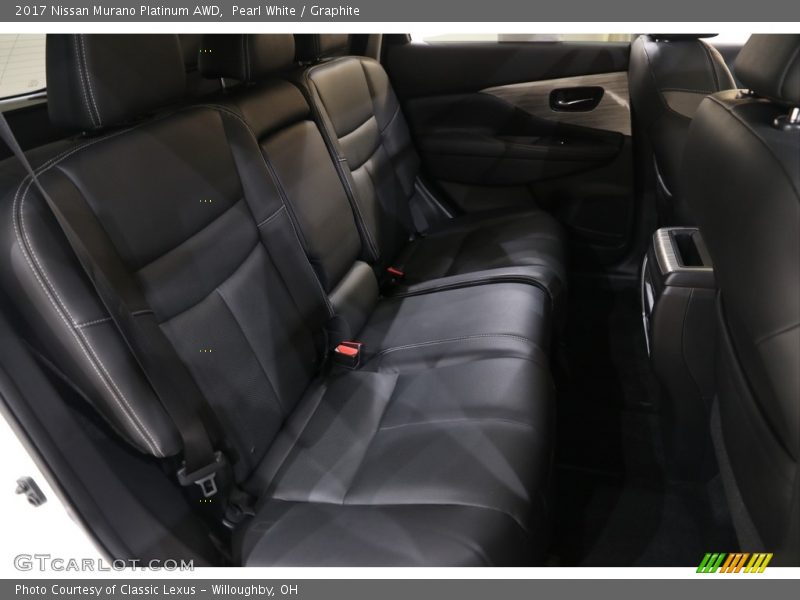 Pearl White / Graphite 2017 Nissan Murano Platinum AWD