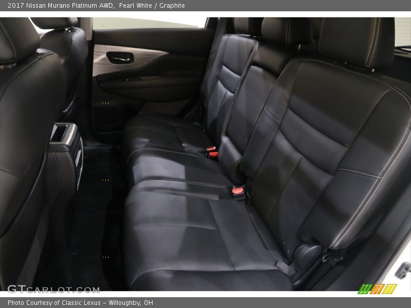 Pearl White / Graphite 2017 Nissan Murano Platinum AWD