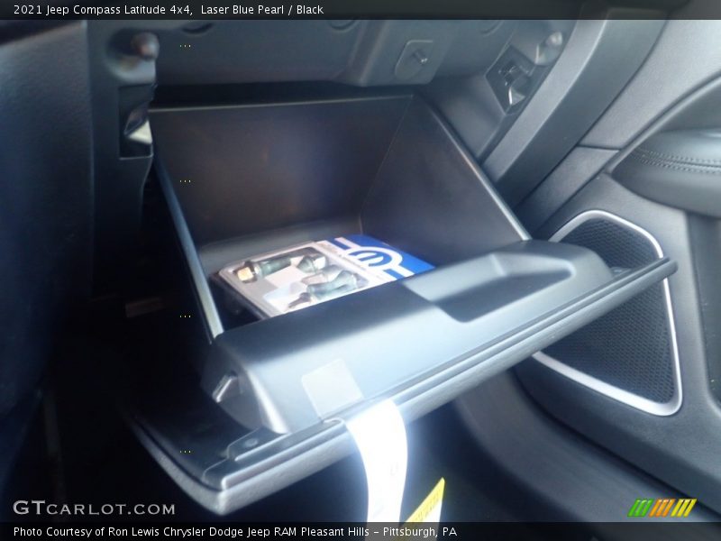 Laser Blue Pearl / Black 2021 Jeep Compass Latitude 4x4