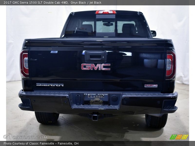 Onyx Black / Jet Black 2017 GMC Sierra 1500 SLT Double Cab 4WD