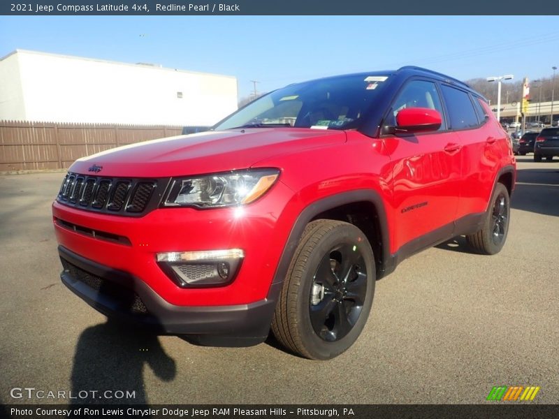 Redline Pearl / Black 2021 Jeep Compass Latitude 4x4