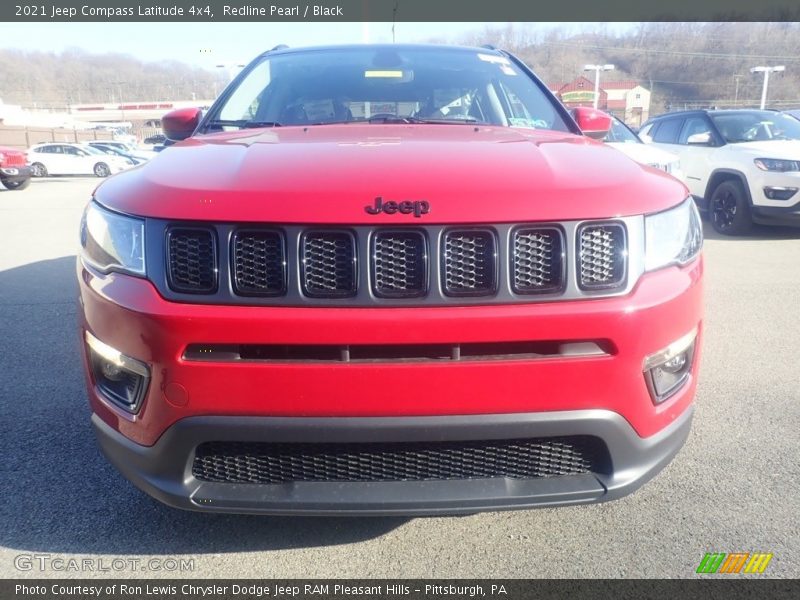 Redline Pearl / Black 2021 Jeep Compass Latitude 4x4