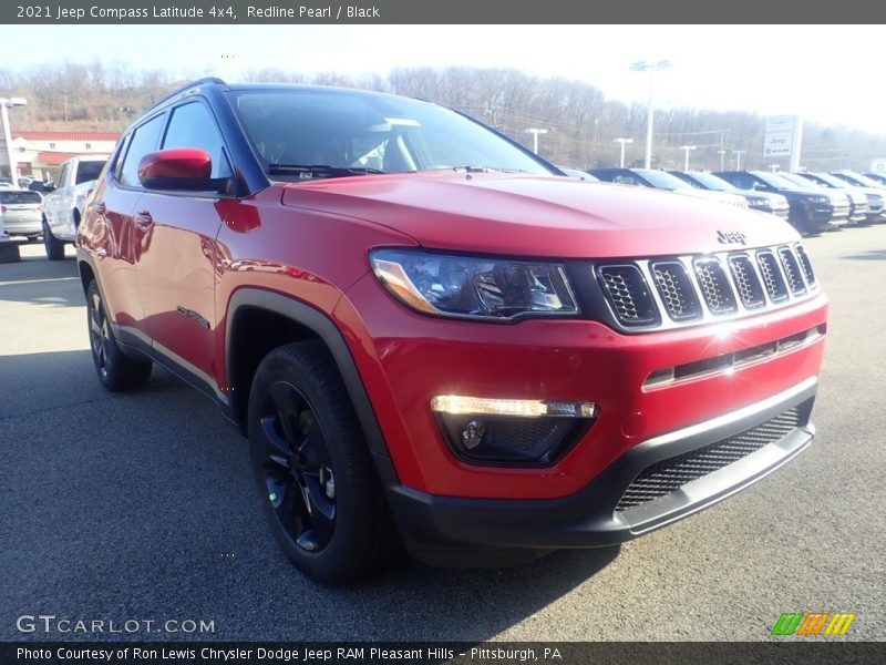 Redline Pearl / Black 2021 Jeep Compass Latitude 4x4