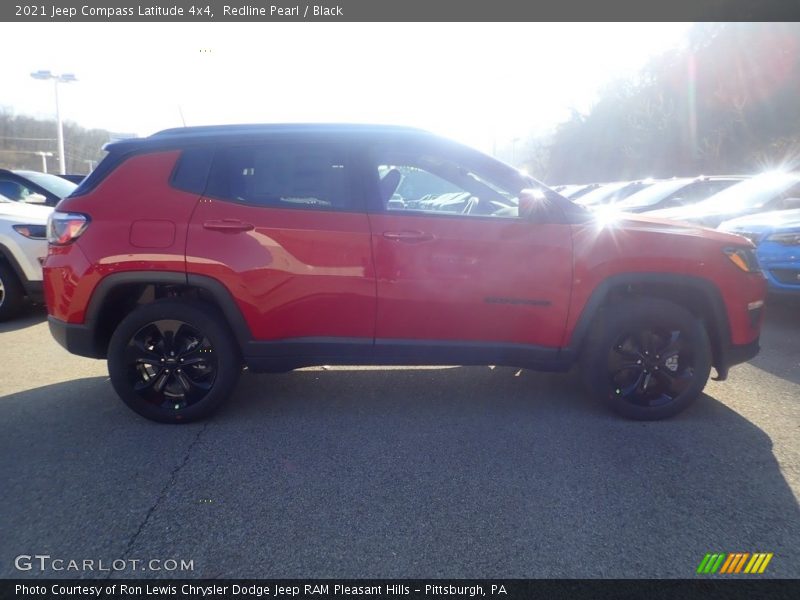 Redline Pearl / Black 2021 Jeep Compass Latitude 4x4