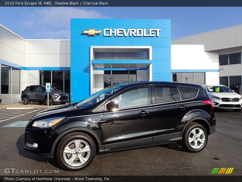 Shadow Black / Charcoal Black 2016 Ford Escape SE 4WD