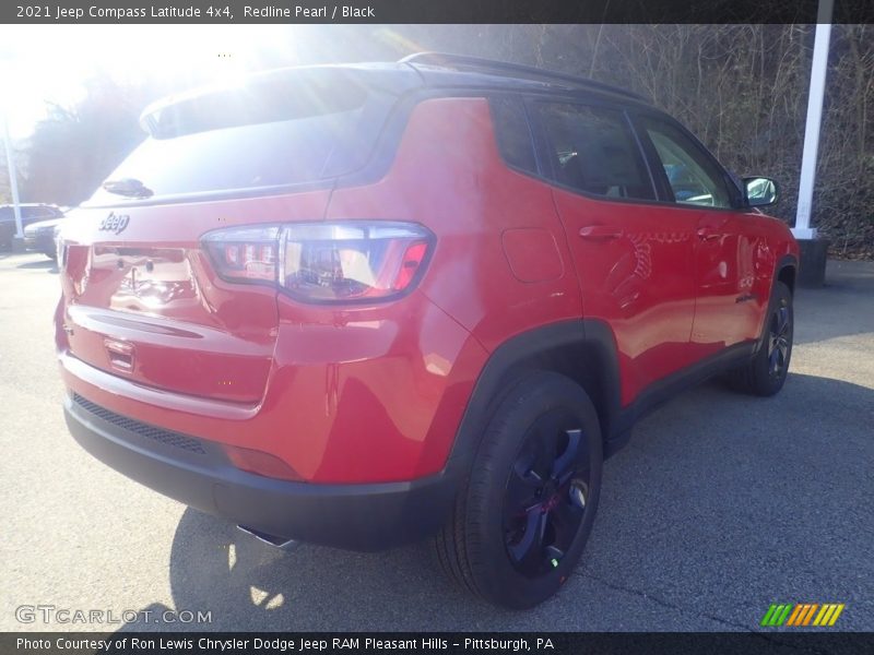 Redline Pearl / Black 2021 Jeep Compass Latitude 4x4