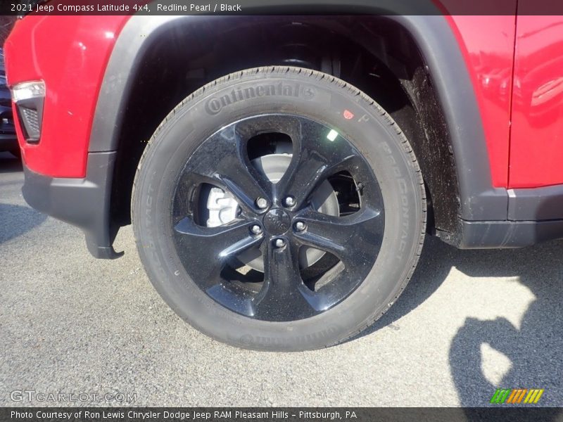 Redline Pearl / Black 2021 Jeep Compass Latitude 4x4