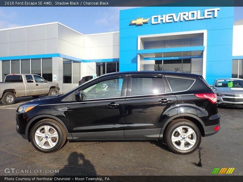 Shadow Black / Charcoal Black 2016 Ford Escape SE 4WD