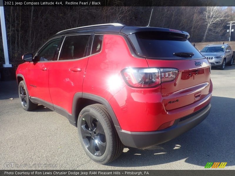 Redline Pearl / Black 2021 Jeep Compass Latitude 4x4