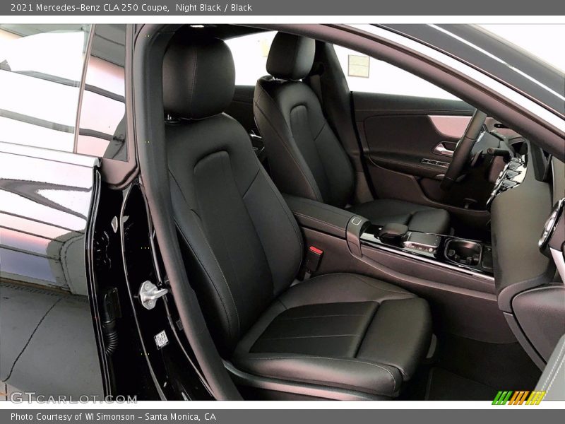 Night Black / Black 2021 Mercedes-Benz CLA 250 Coupe