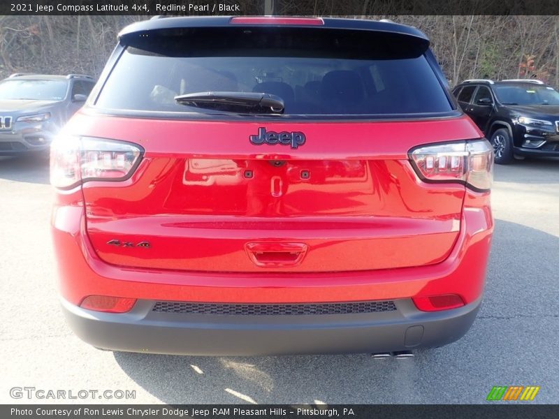 Redline Pearl / Black 2021 Jeep Compass Latitude 4x4