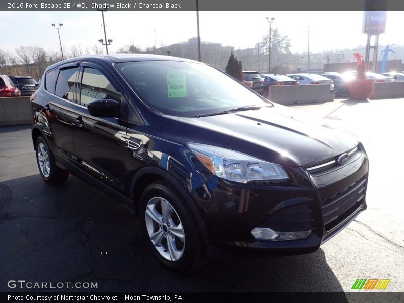 Shadow Black / Charcoal Black 2016 Ford Escape SE 4WD